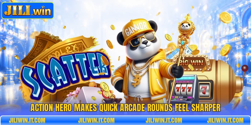Action Hero Makes Quick Arcade Rounds Feel Sharper 3 Action Hero late waves demand calm closing execution