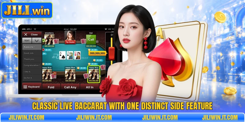 Baccarat Dragon 7 Brings Casino Table Play Into Focus 1 Classic live baccarat with one distinct side feature