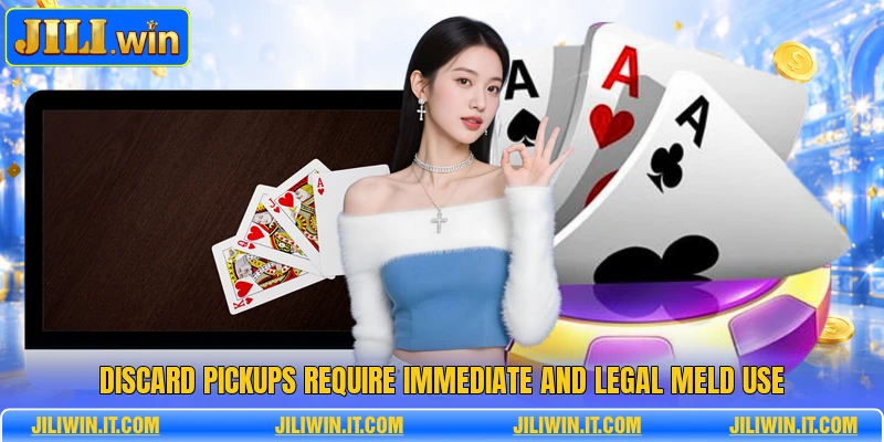 Rummy 500 Makes Card Strategy Easier To Understand 2 Discard pickups require immediate and legal meld use