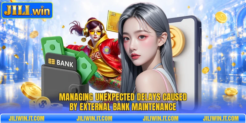 JILIWIN Withdrawal - Comprehensive Guide For Every Member 3 Managing unexpected delays caused by external bank maintenance
