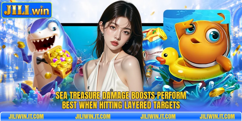 Sea Treasure Makes Underwater Rewards Feel More Vivid 3 Sea Treasure damage boosts perform best when hitting layered targets