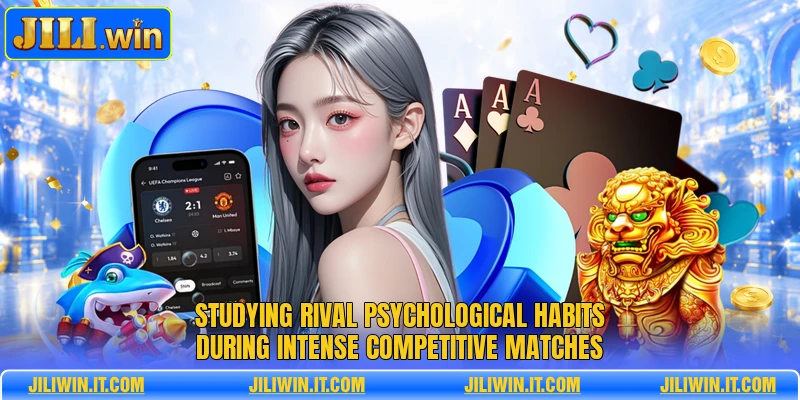 Studying rival psychological habits during intense competitive matches