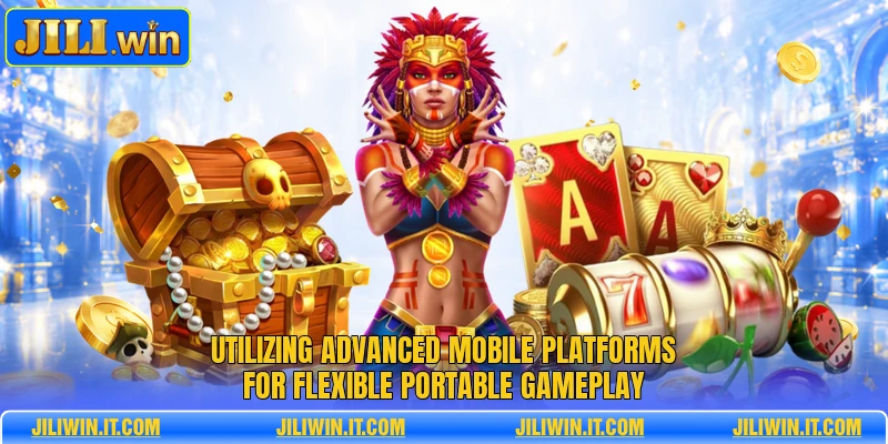 Utilizing advanced mobile platforms for flexible portable gameplay