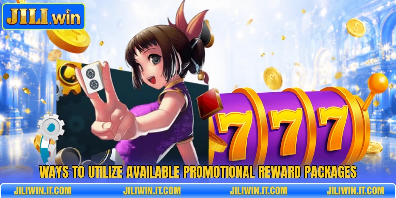 Ways to utilize available promotional reward packages
